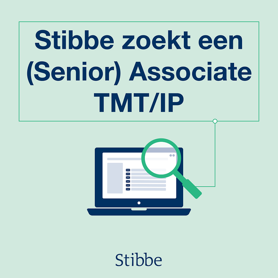 Stibbe zoekt (Senior) Associate TMT/IP met IP focus