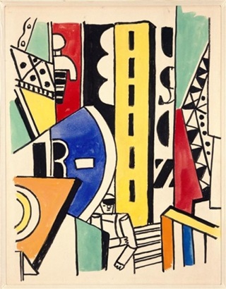 Fernand Léger - Etude pour La Ville